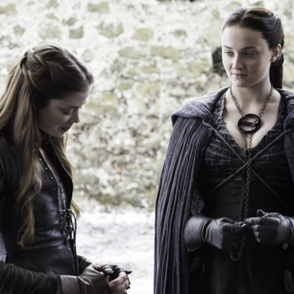 Myranda (Charlotte Hope), Sansa Stark (Sophie Turner) from Holy Mother